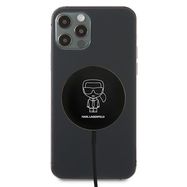 Karl Lagerfeld Wireless Charger KLCBMSIKBK 15W MagSafe
