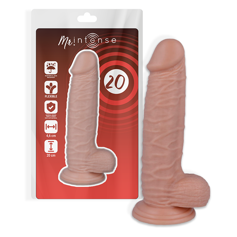 MR INTENSE - 20 REALISTIC COCK 20 CM-O- 4.6CM