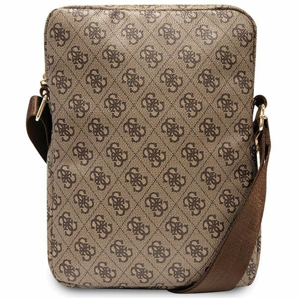Guess GUTB10P4RPSW 10 inch brwon 4G Stripes Tablet Bag