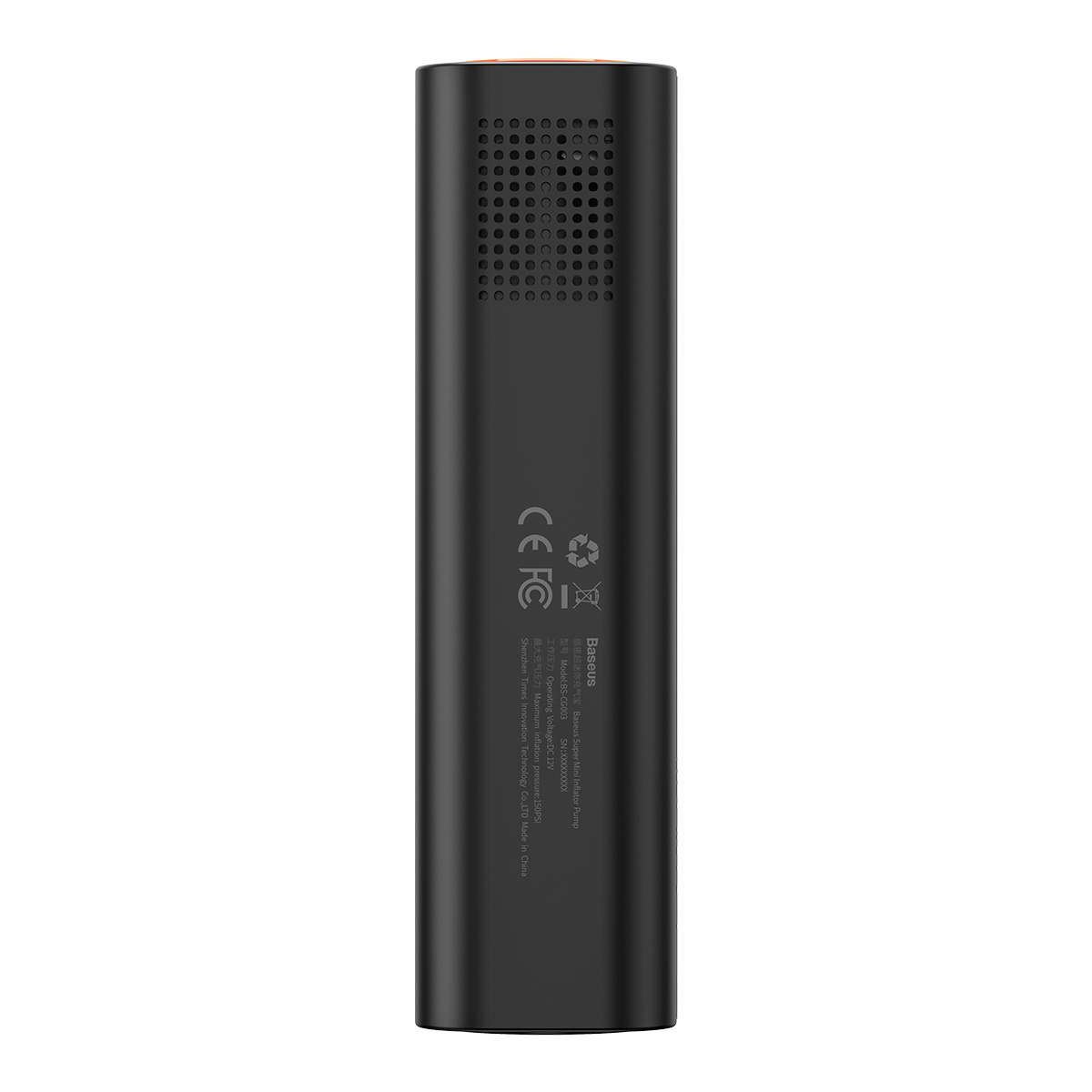 Mini car compressor Baseus (black)
