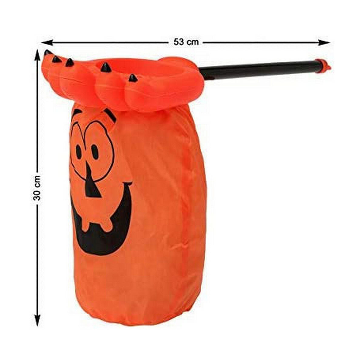 Dustpan Trick or Treat 53 x 30 cm Pumpkin