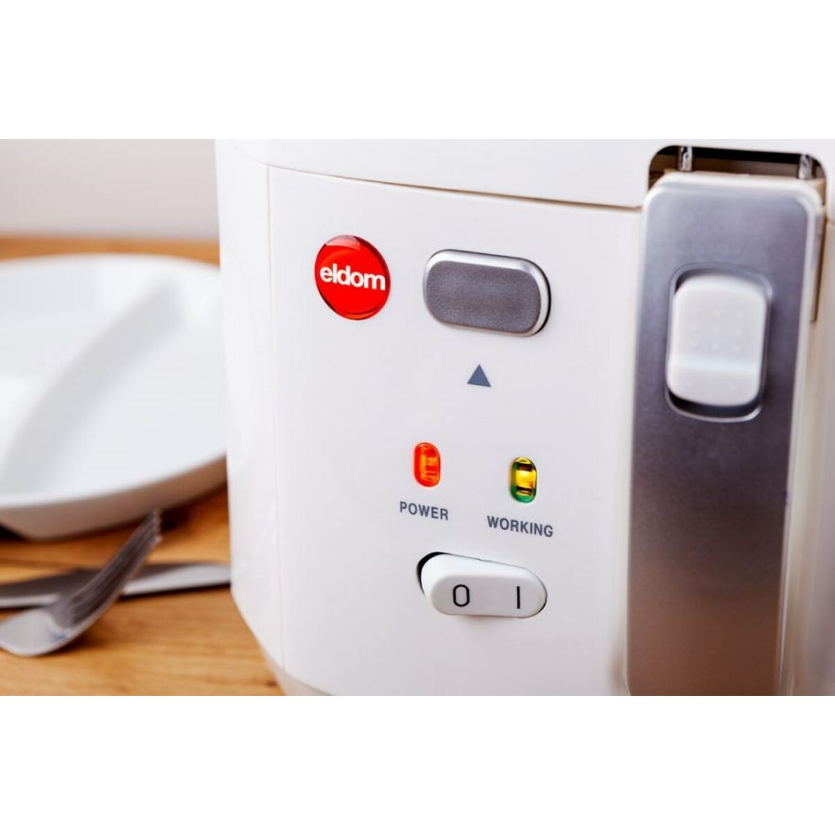 No-Oil Fryer Eldom FREET White Grey 1800 W 1 L 2,5 L No-Oil Fryer Eldom FREET White Grey 1800 W 1 L 2,5 L