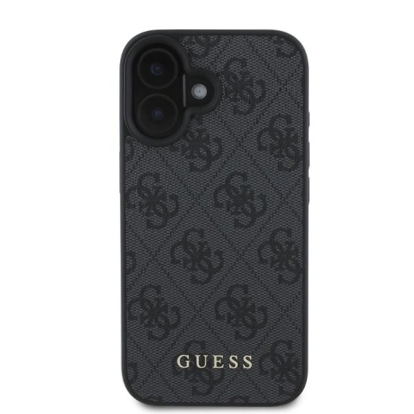 Case Guess GUHCP16SG4GFGR Apple iPhone 16 hardcase 4G Classic black