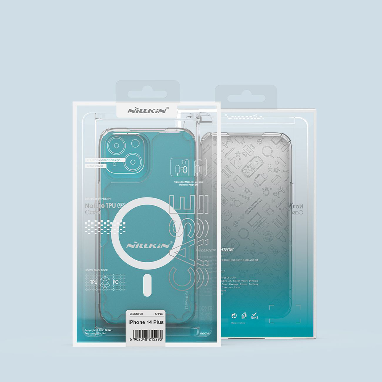 Nillkin Nature Pro Magnetic Apple iPhone 15 blue