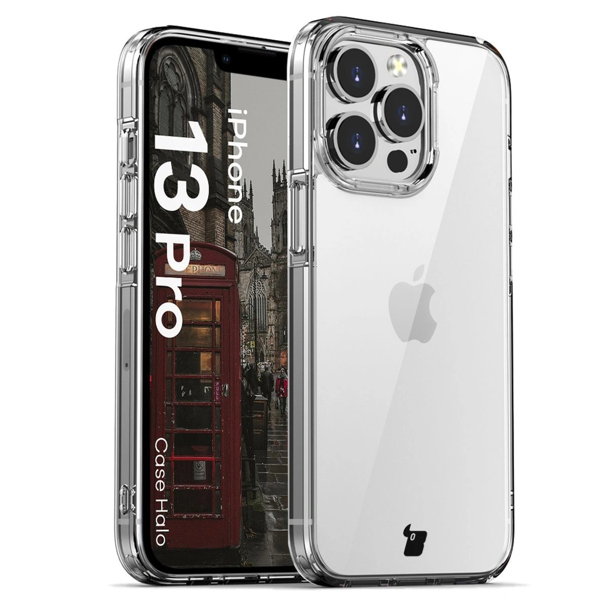 Bizon Case Halo for Apple iPhone 13 Pro transparent