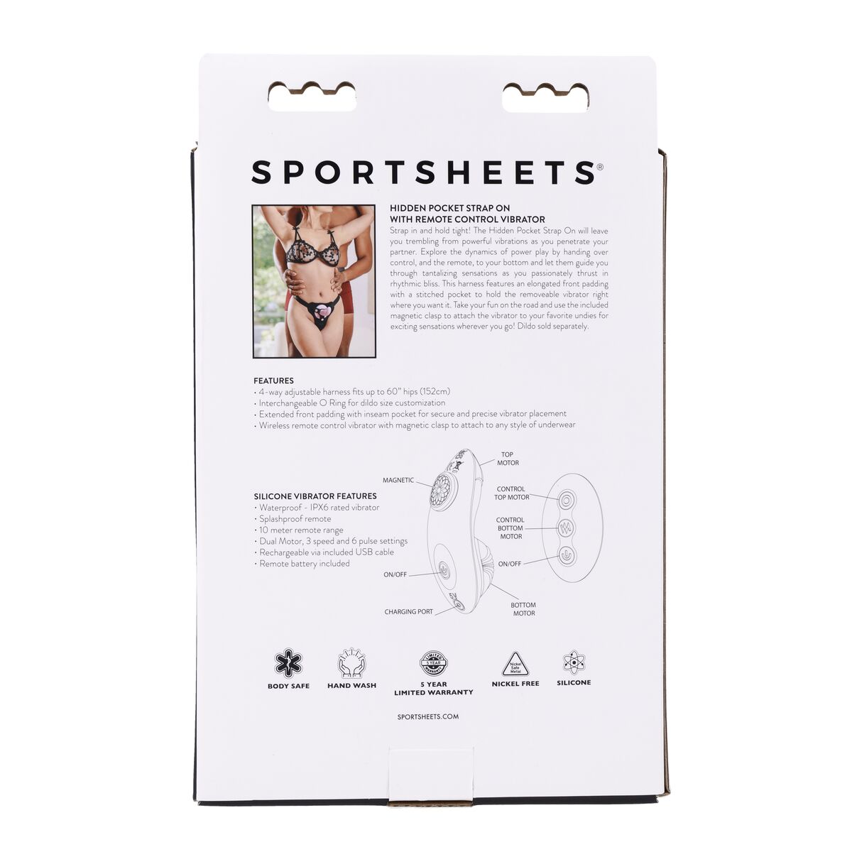 New Comers Strap Sportsheets Black New Comers Strap Sportsheets Black