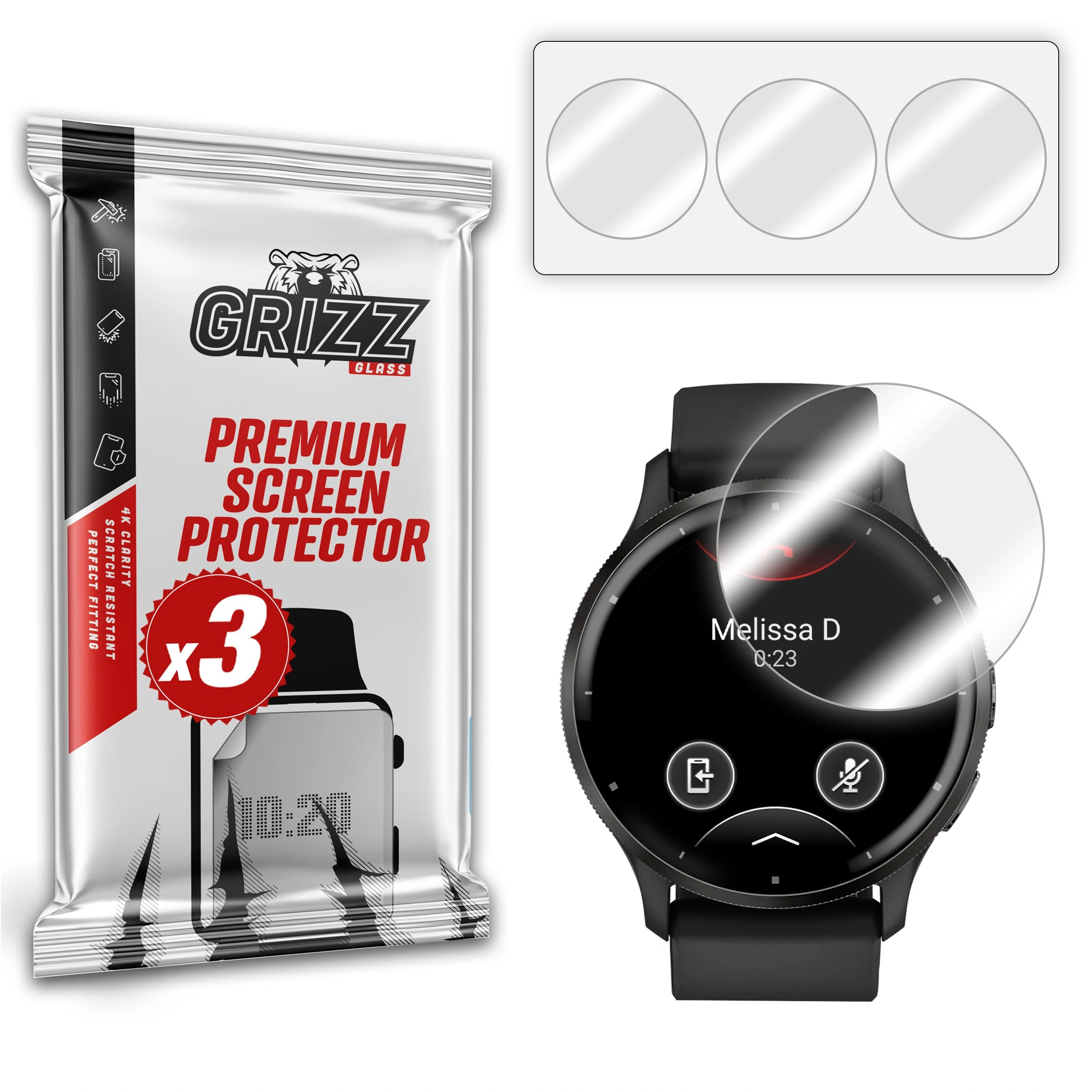 GrizzGlass Hydrofilm Garmin Venu 3