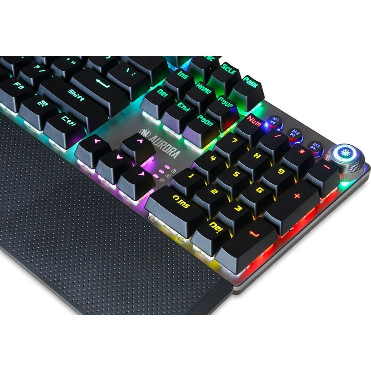 Keyboard Ibox AURORA K-3 Black/Silver Silver QWERTY Keyboard Ibox AURORA K-3 Black/Silver Silver QWERTY