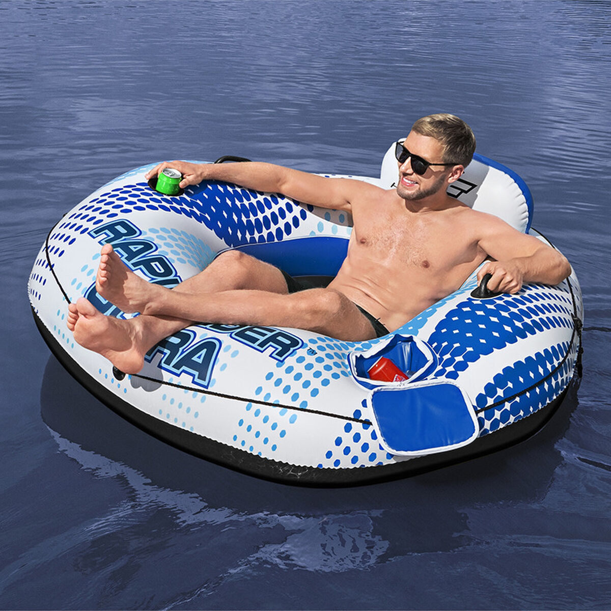 Inflatable Wheel Bestway Rapid Rider 165 x 148 cm White