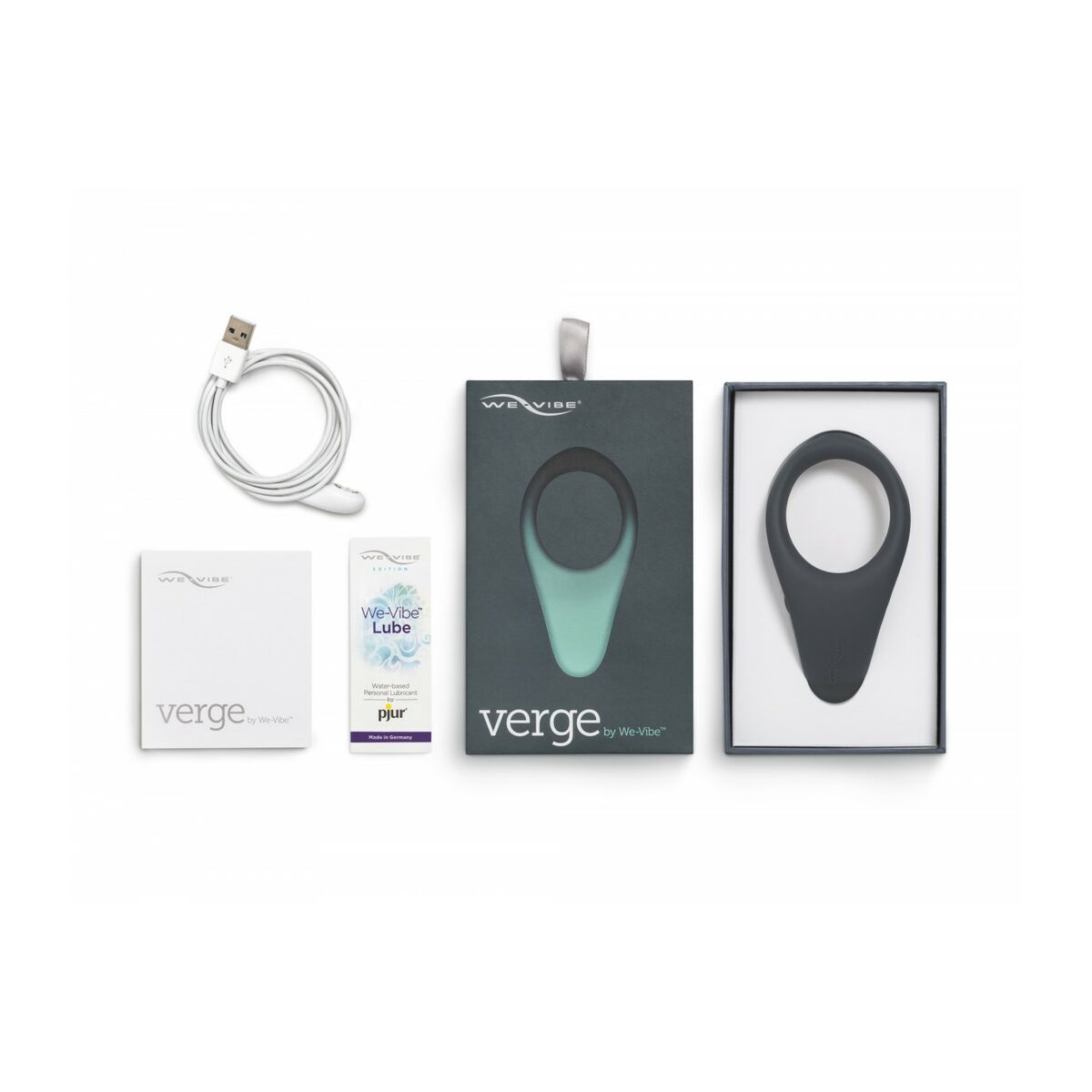 Verge Vibrating Ring We-Vibe SNVGSG6 Grey Verge Vibrating Ring We-Vibe SNVGSG6 Grey