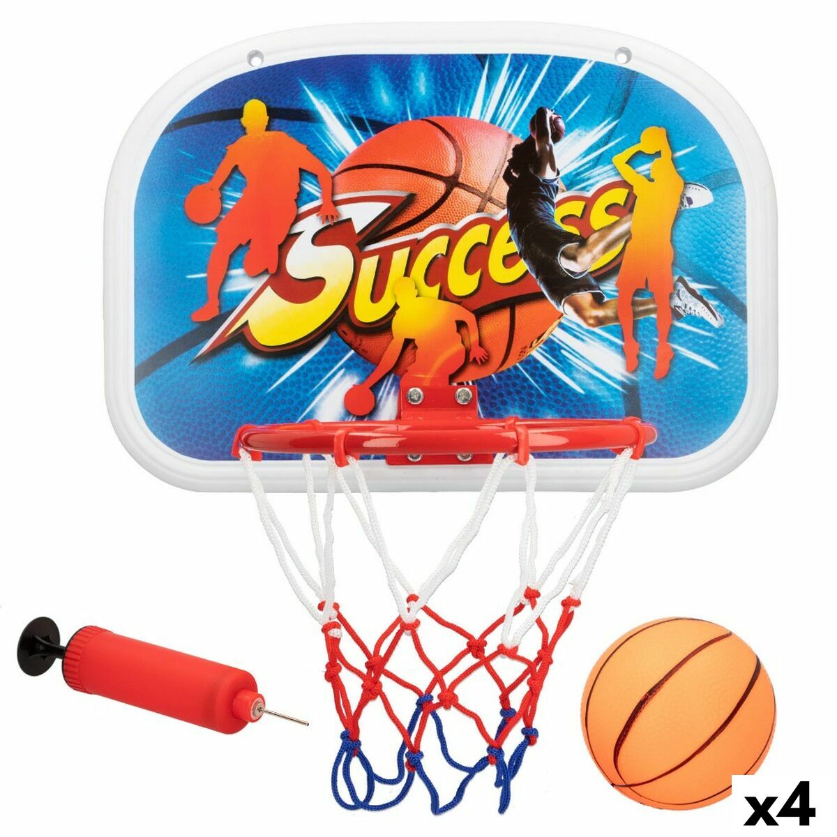 Basketball Basket AquaSport 46,5 x 51 x 31 cm (4 Units)