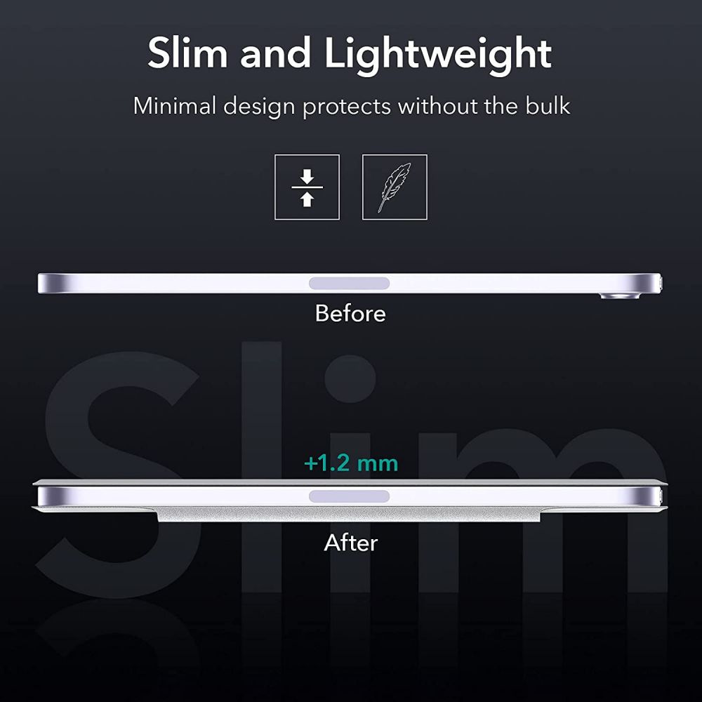 ESR Rebound Magnetic Apple iPad mini 2021 6 Gen / iPad mini 8.3" 2024 7gen Silver Grey