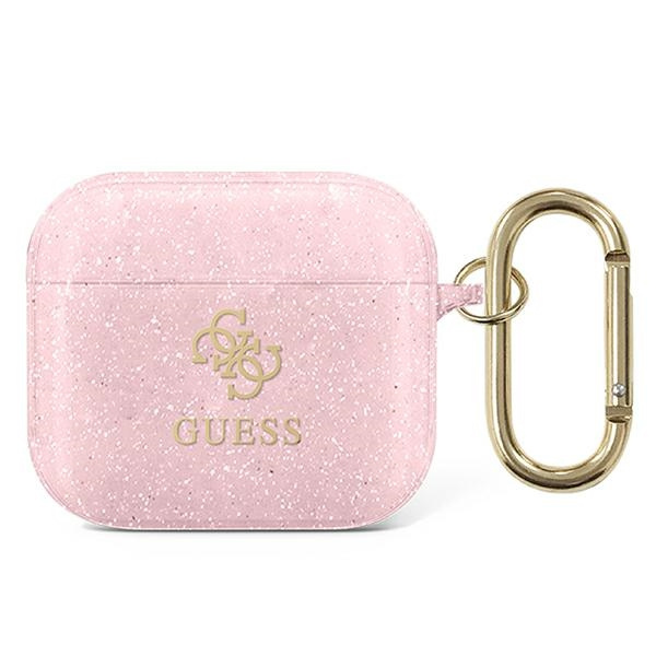 Guess GUA3UCG4GP Apple AirPods 3 cover pink Glitter Collection