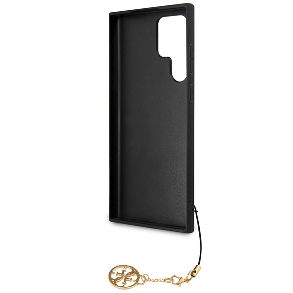 Guess GUHCS23LGF4GGR Samsung Galaxy S23 Ultra grey hardcase 4G Charms Collection