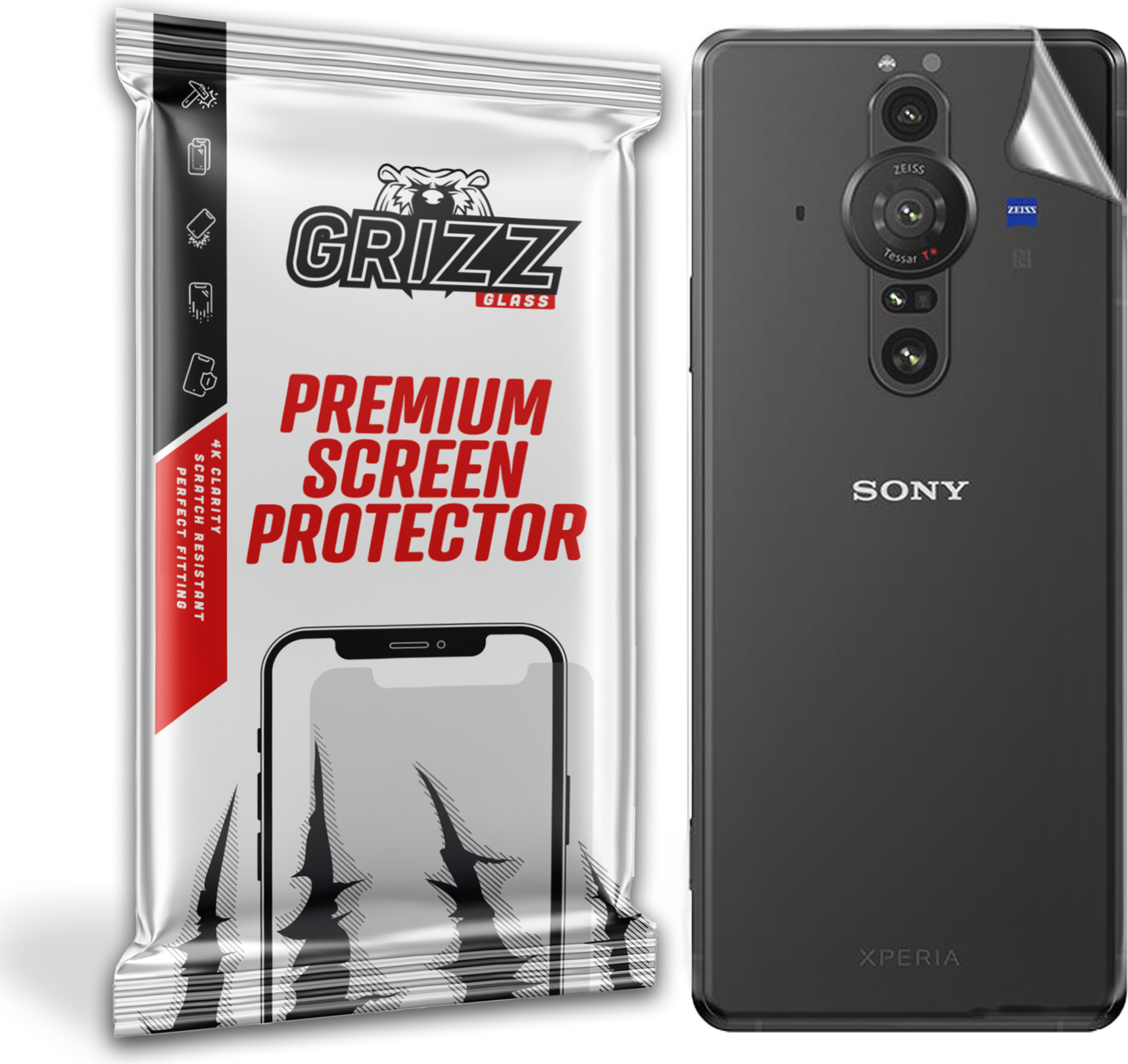 GrizzGlass SatinSkin Sony Xperia Pro-I