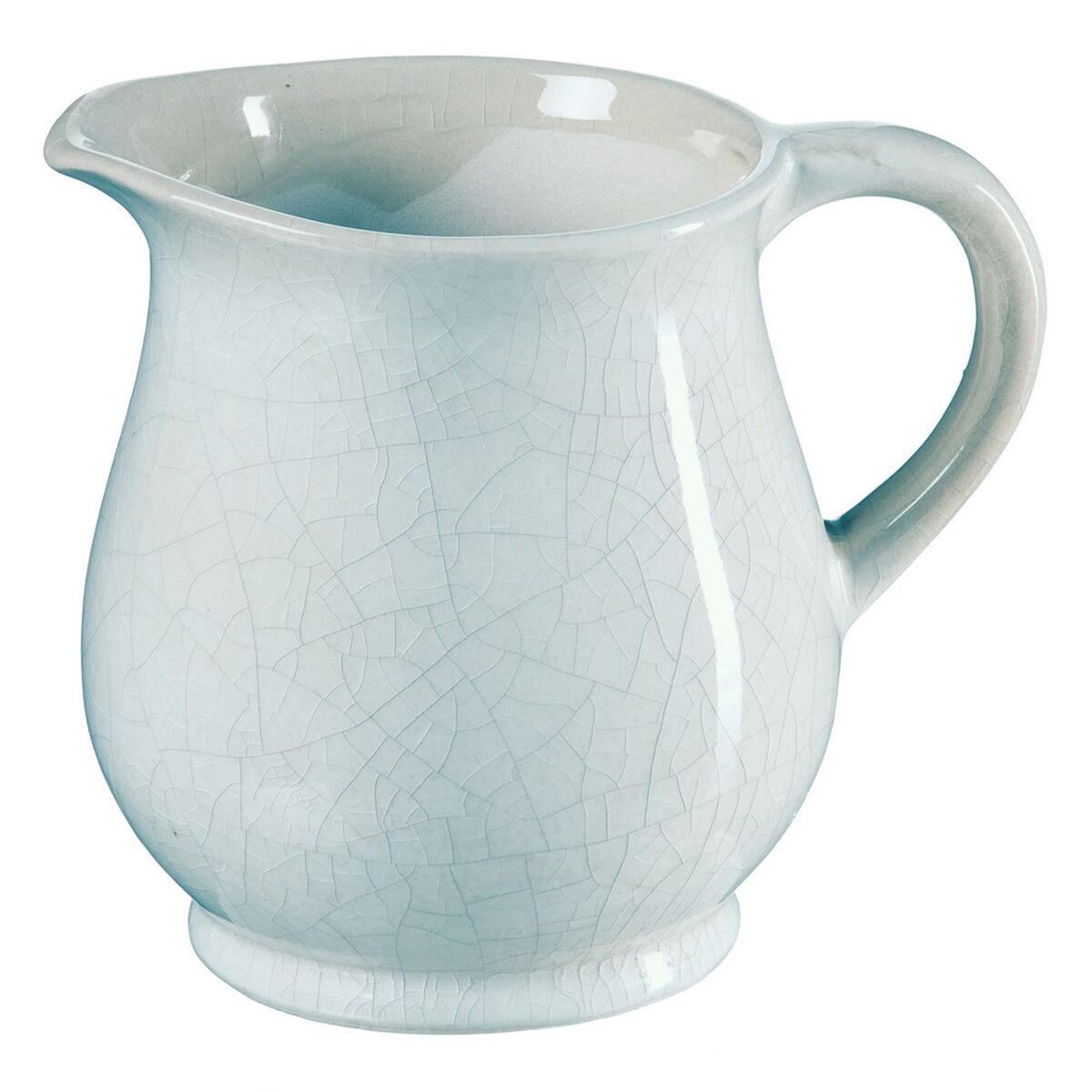 Vase 20 x 15 x 17,5 cm Ceramic Turquoise