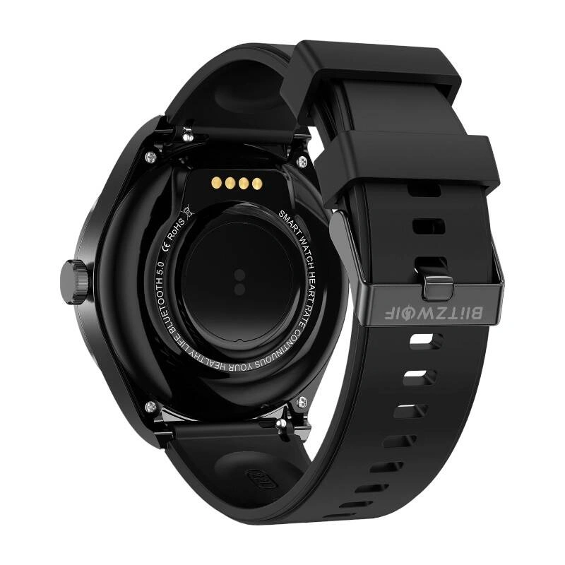 Smartwatch BlitzWolf BW-HW1 BT 5.0 + TWS headphones (black)