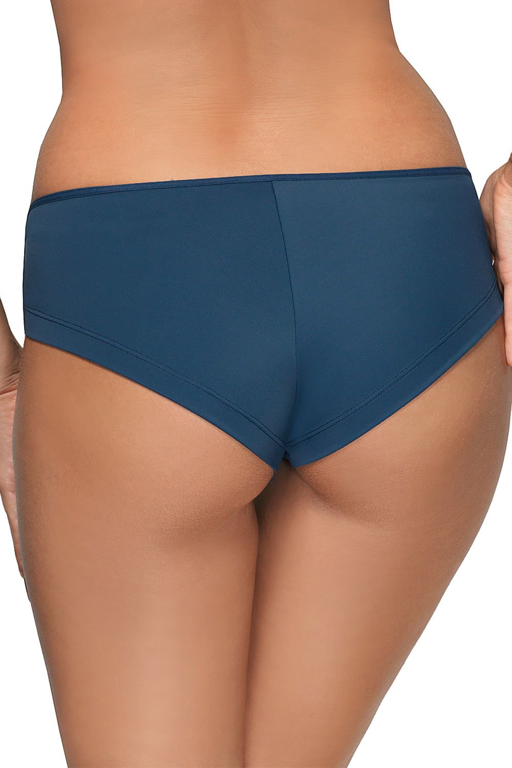 Brazilian style panties model 156771 Gorsenia Lingerie navy blue Ladies