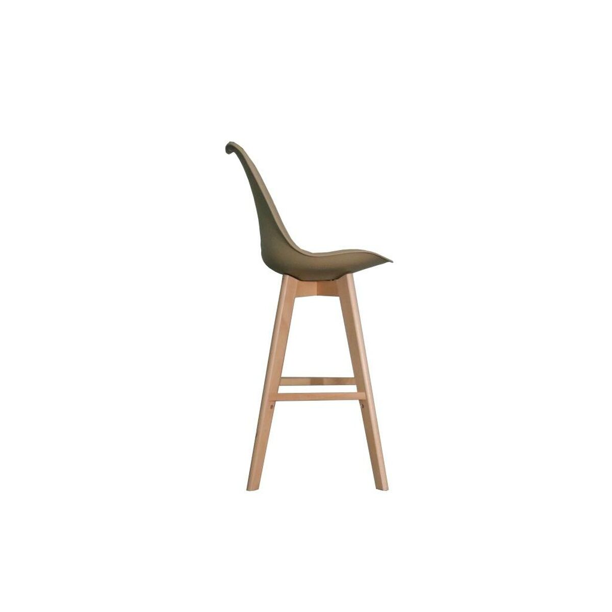 Stool DKD Home Decor 48,5 x 55 x 109 cm Beige Polyurethane Beech