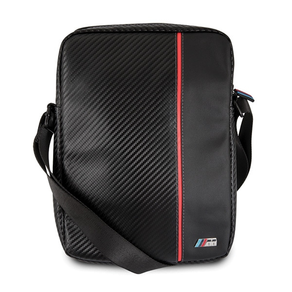 BMW Bag BMTB8CAPRBK Tablet 8 inch black Carbon/Red Stripe