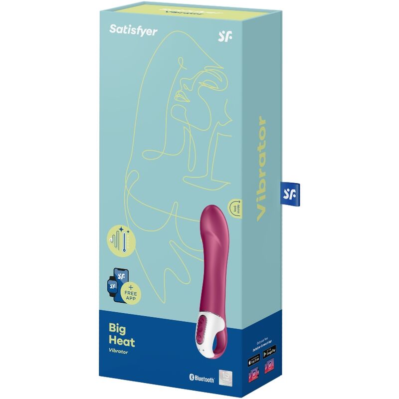 SATISFYER BIG HEAT G-SPOT VIBRATOR