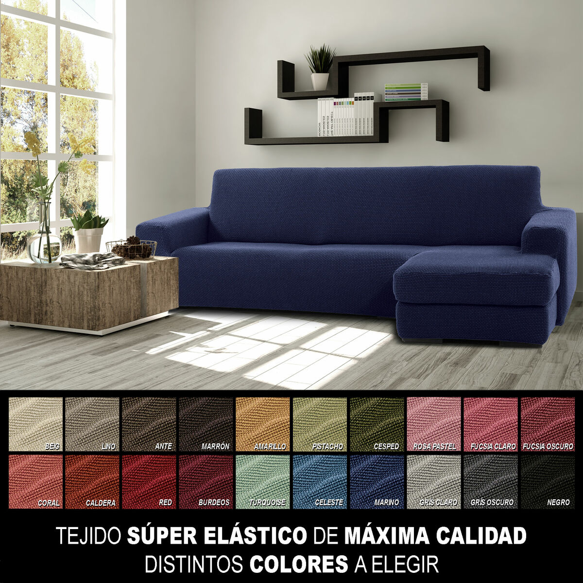 Chaise longue cover with short right arm Sofaskins NIAGARA 210 - 340 cm Chaise longue cover with short right arm Sofaskins NIAGARA 210 - 340 cm
