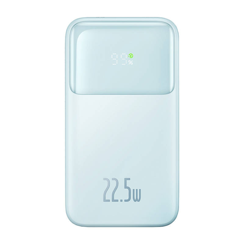 Baseus Comet Powerbank 10000mAh 22.5W + USB-A/USB-C Cable (blue)