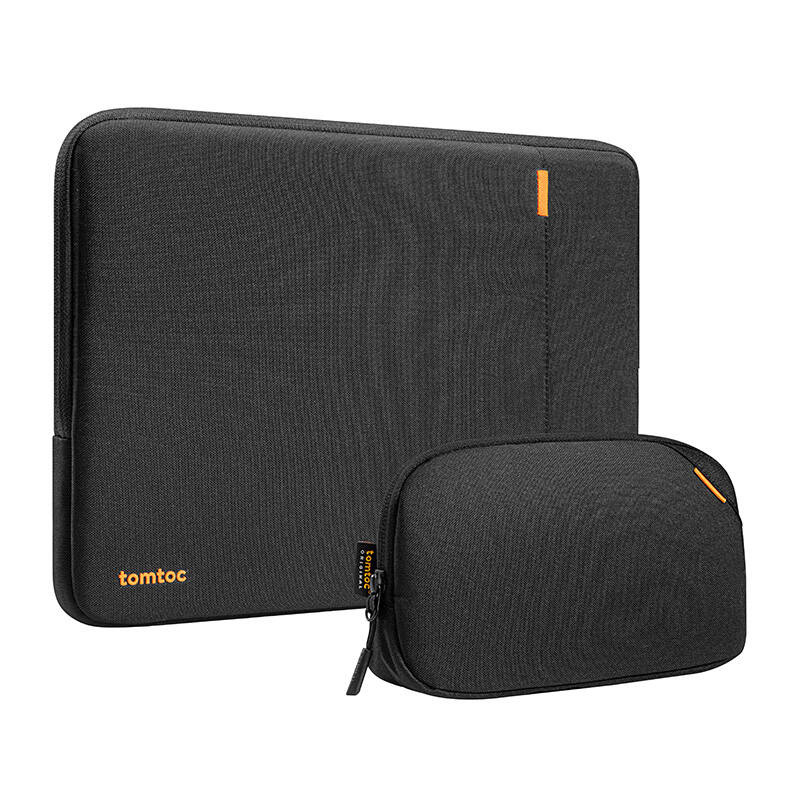 Tomtoc Defender-A13 laptop bag 14" + case for accesories (black)