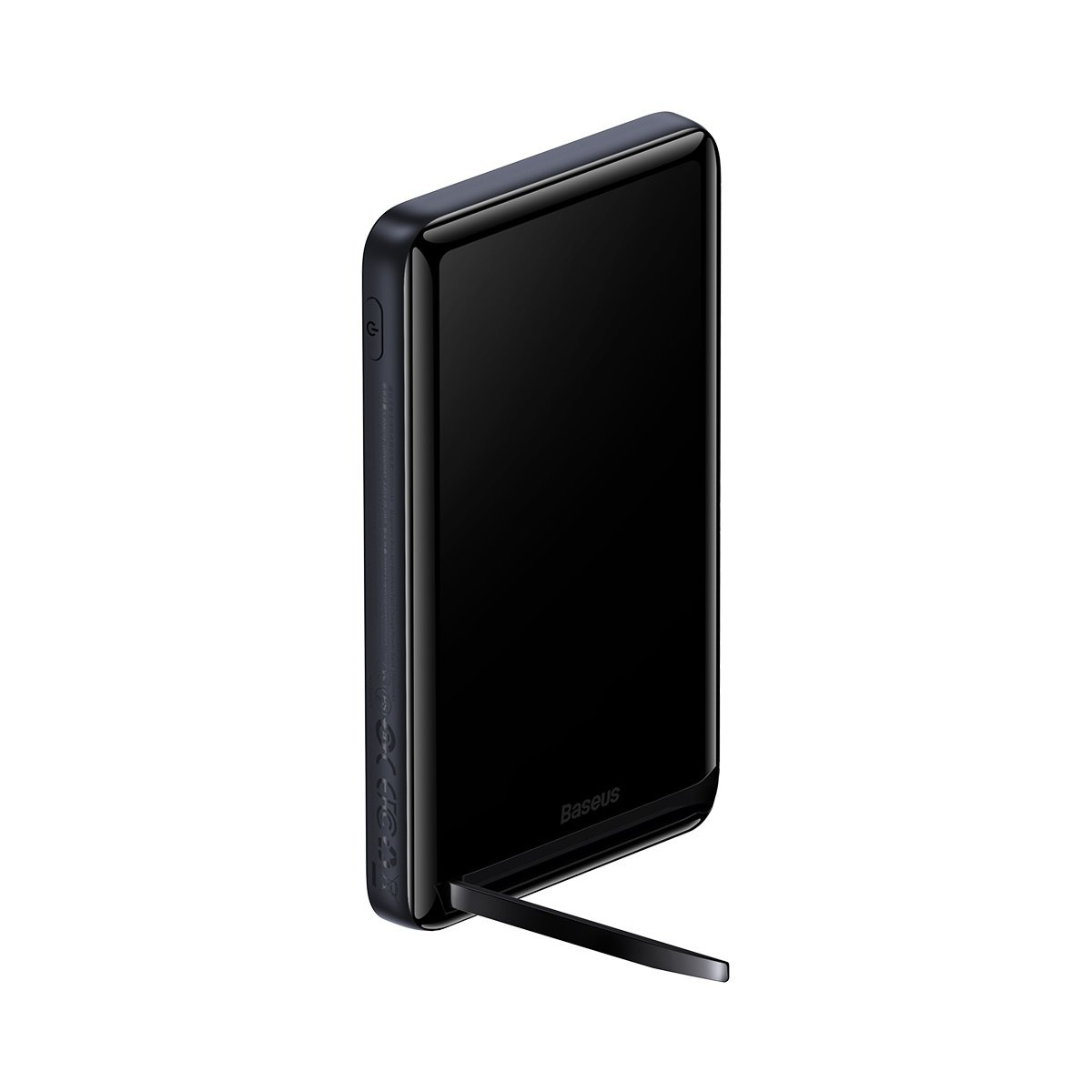 Baseus Magnetic Bracket Powerbank Wireless Charge MagSafe 10000mAh 20W Overseas Edition blue + USB-C Xiaobai Cable 60W 0.5m