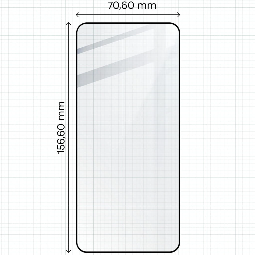 BIZON Edge 2x screen glass + camera glass Xiaomi Poco X6 Pro