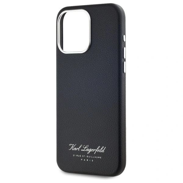 Karl Lagerfeld KLHCP15XPGWCMKHK Apple iPhone 15 Pro Max hardcase hotel RSG black