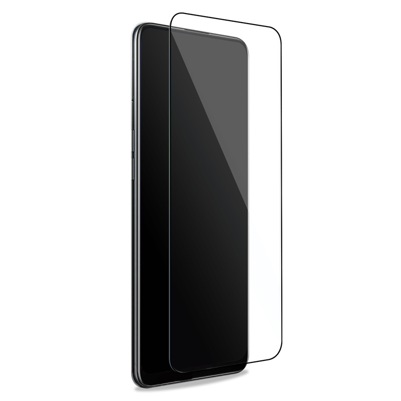 PURO Frame Tempered Glass Oppo A94 5G (black)