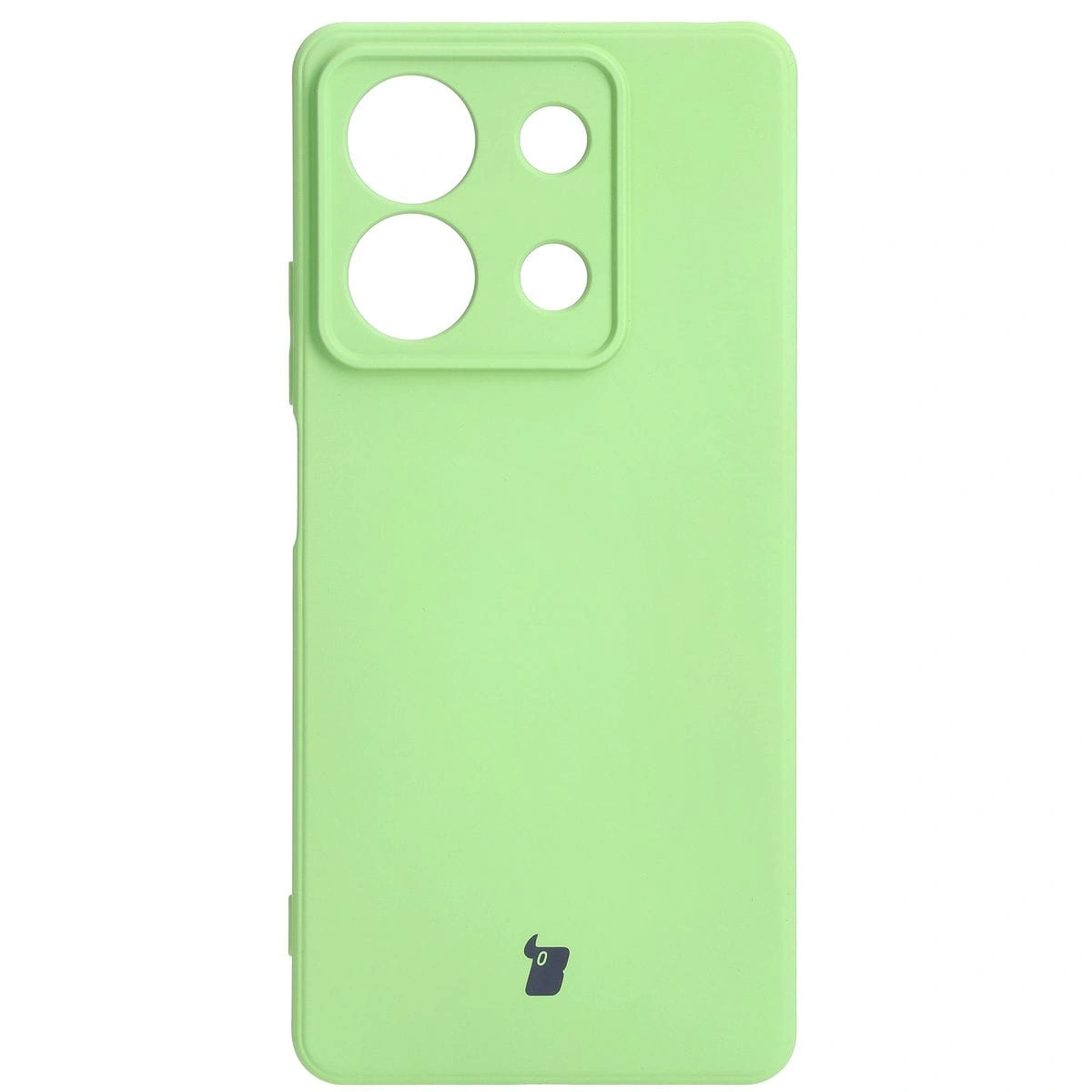 Bizon Case Silicone Sq Xiaomi Redmi Note 13 5G light green
