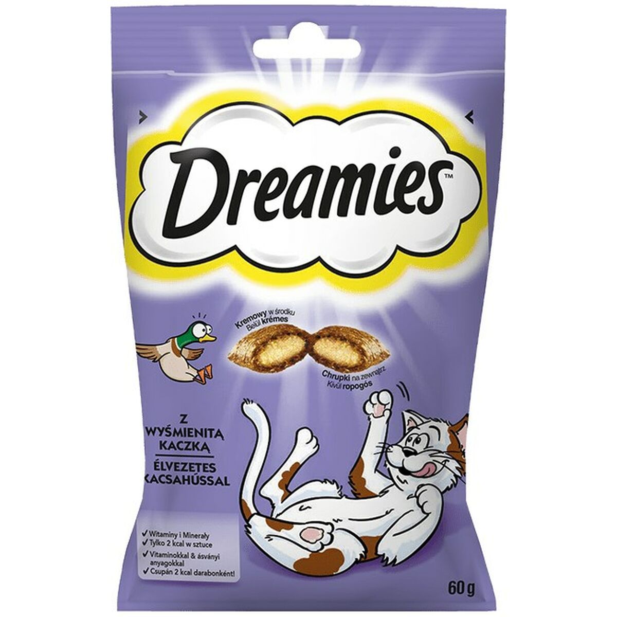 Snack for Cats Dreamies   Sweets Duck