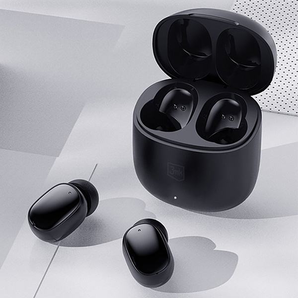 3MK FlowBuds TWS Earphones Bluetooth 5.3 black