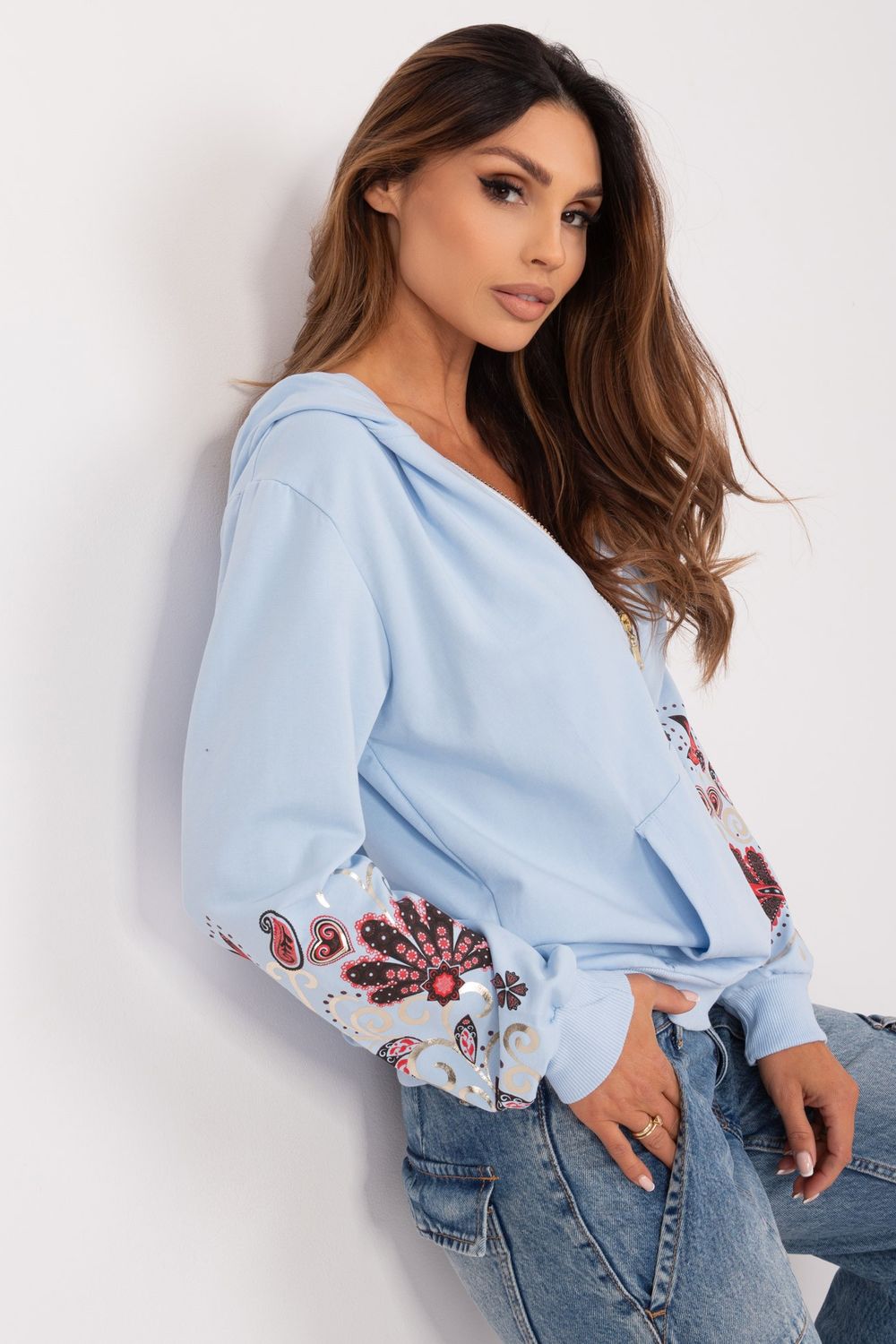  Sweatshirt model 197081 Relevance  blue