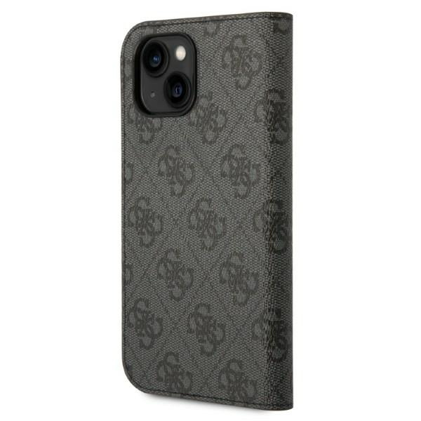 Guess GUBKP14SHG4SHK Apple iPhone 14 black book 4G Vintage Gold Logo