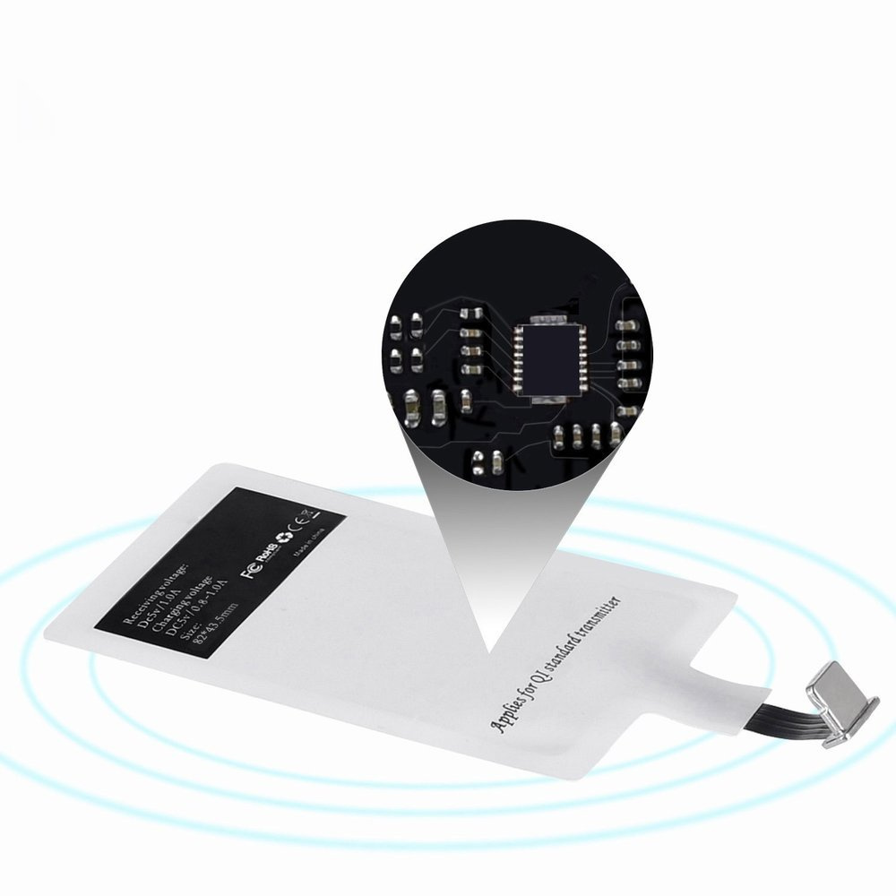 Choetech WP-IP Adapter for wireless charging Lightning Qi white