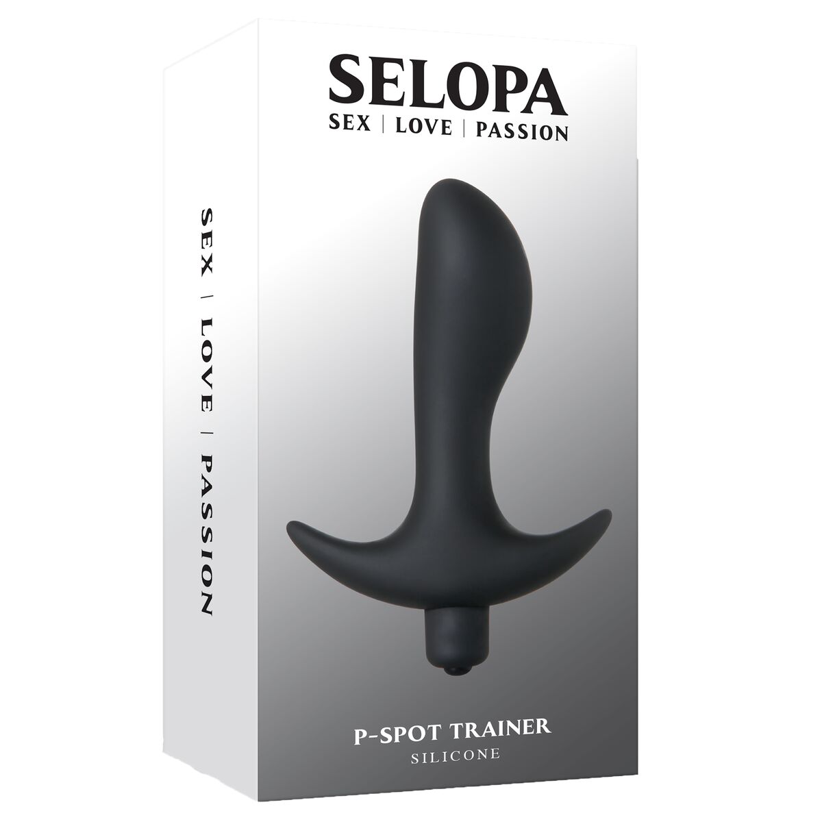 Vibrating Butt Plug Evolved Selopa Black Vibrating Butt Plug Evolved Selopa Black