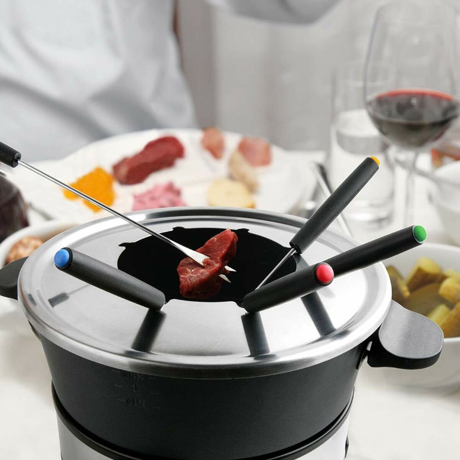 Fondue Taurus FF2 Black Silver 1000 W Fondue Taurus FF2 Black Silver 1000 W