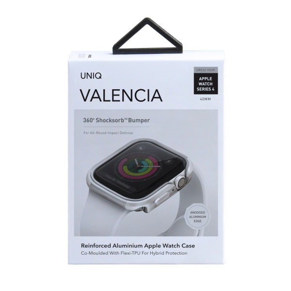 UNIQ Valencia Apple Watch Series 5/4 40MM titanium silver