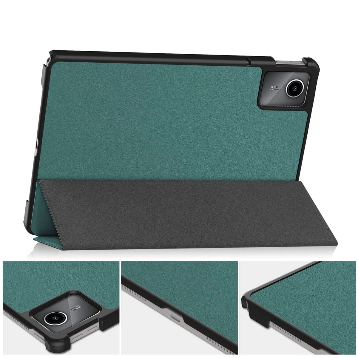 Bizon Case Tab Croc Lenovo Tab M11 dark green
