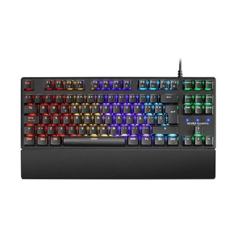 Gaming Keyboard Mars Gaming MKXTKLR Black