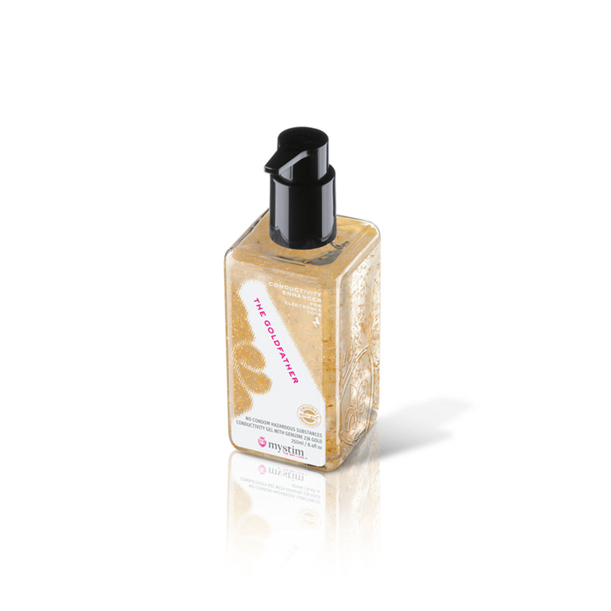 Slide Waterbased Lubricant Mystim The Goldfather Conductive