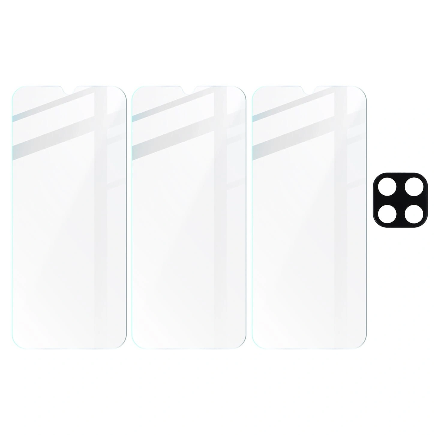 BIZON Clear 2 3x screen glass + camera glass Samsung Galaxy M33 5G