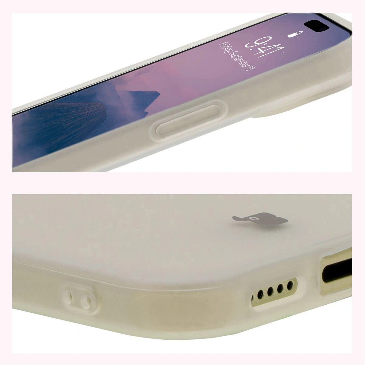 Bizon Case Angelo Apple iPhone 15 translucent