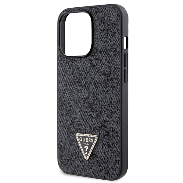 Guess GUHCP13LP4TDSCPK Apple iPhone 13/13 Pro hardcase Crossbody 4G Metal Logo black