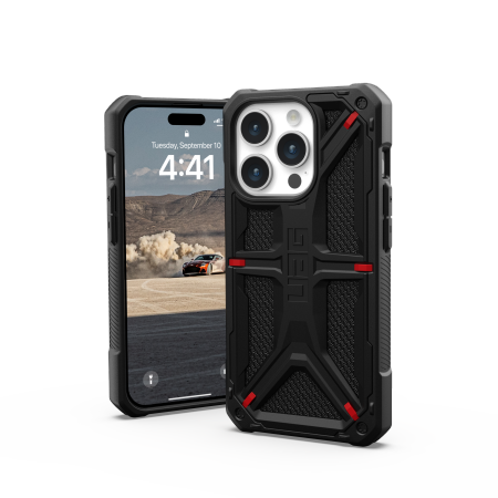 UAG Urban Armor Gear Monarch Apple iPhone 15 Pro (kevlar black)