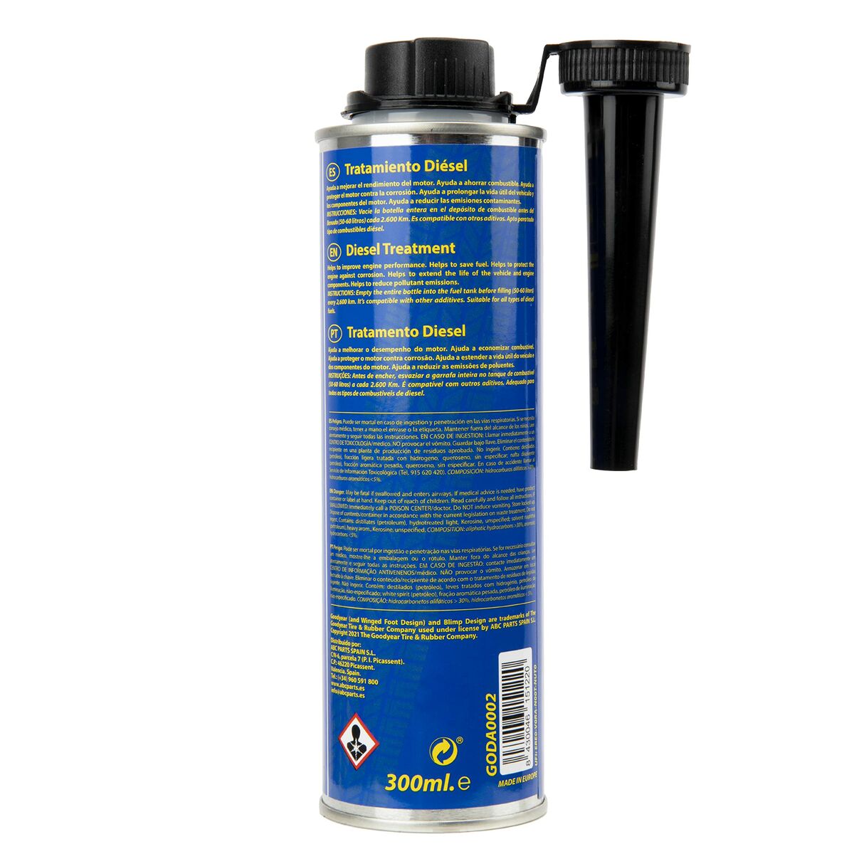 Środek do Czyszczenia Oleju Napędowego Goodyear GODA0002 (300 ml)