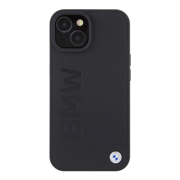 BMW BMHMP15SSLLBK Apple iPhone 15 MagSafe hardcase Signature Logo Imprint black
